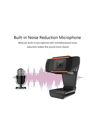 Neevoyu 720p Hd Usb Webcam İle Canlı Yayın, Online Öğretim Ve Konferanslar: Net Görüntü Ve Gürültü Azaltıcı Mikrofon