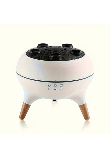 Motion003 Babıqt Dinamik Denizanası Arom Difüzörü Beyaz 3d Mantar Tasarım Uzaktan Kumandalı Çift Sis Nemlendirici 220-240v Abs Ev Ofis İçin