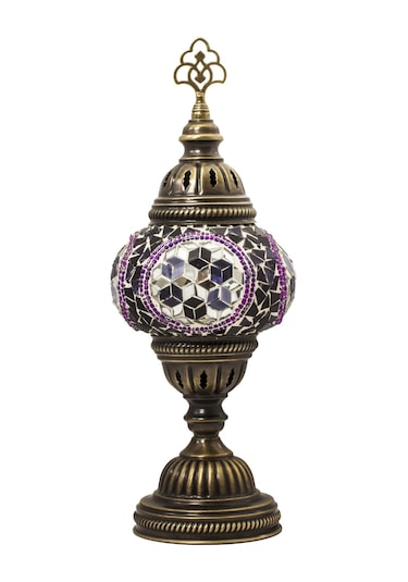 Dekoratif MOZAİK DEKORATİF MASA ÜSTÜ LAMBA