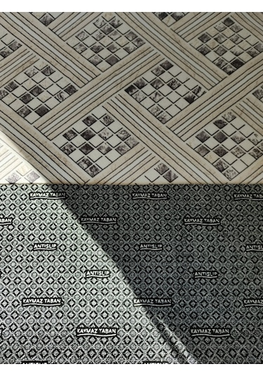 Kahverengi Klasik Desen Yıkanabilir Kaymaz Dört Mevsimlik Salon Banyo Balkon Genç Odası Kesme Halı Kahverengi