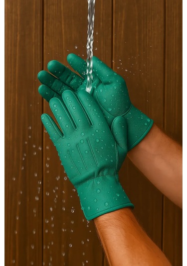 S. Gloves Vuoksa Su Geçirmez Deri Eldivenler 449213508