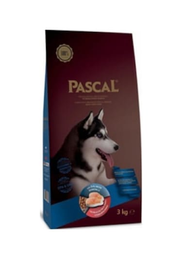 Pascal Somonlu Yetişkin Köpek Maması 3 KG