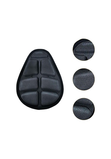 Suntek Bisiklet Sele Kılıfı Aşınmaya Dayanıklı Minderi L Siyah