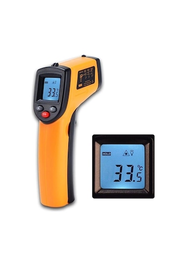 Gm320 Infrared Lazerli Ateş Ölçer Termometre