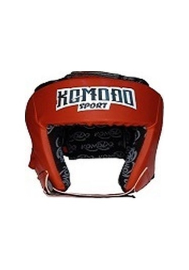 Komodo Sportkick Boks Kaskı/muay Thai Kaskı/boks Kaskı Kırmızı