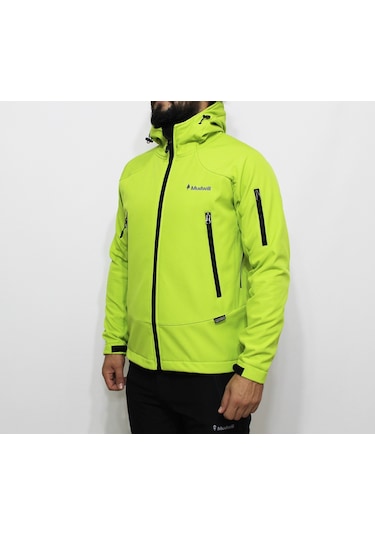 Mudwill Softshell Erkek Mont Ceket Yeşil