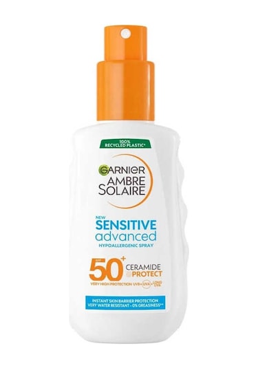 Garnier Ambre Solaire Sensitive Advanced Güneş Koruyucu Sprey SPF50+ 150 ML