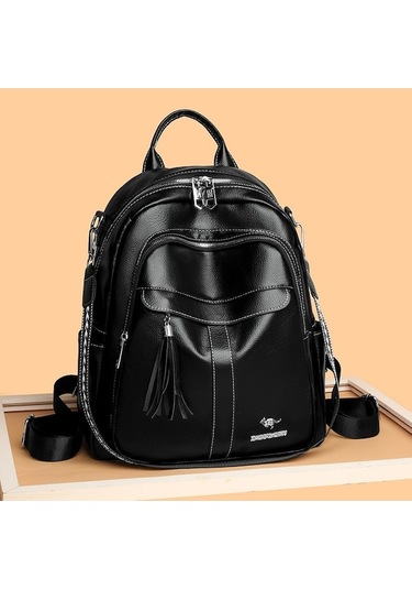 Fastbuy Kadın Sırt Çantası 40g Geo Koyu Black Siyah