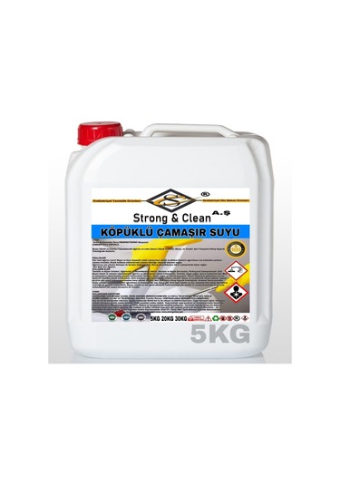 Strong&Clean Çamaşır Suyu Köpüklü 5 KG