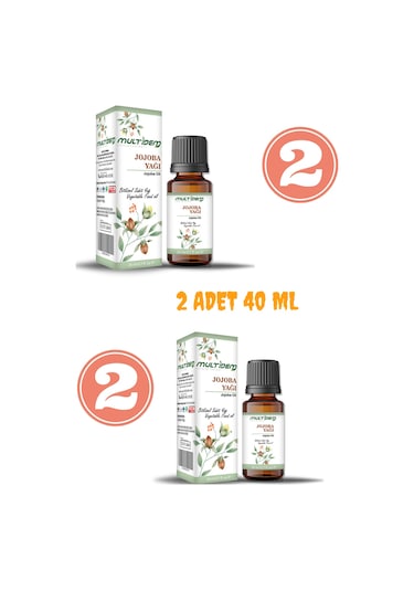 Multidem Jojoba Sabit  Bitkisel Yağı 2 x 20 ml