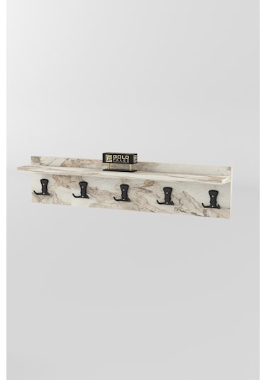 Askılık Duvar Elbise Askılığı Portmanto 80 Cm Efes Düz Çok Renkli