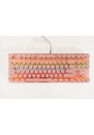K550 Red Switch Mekanik Oyuncu Klavyesi-hot-swap-rainbow Rgb-3 Adet Yedek Switch