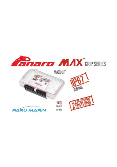 Panaro Max 001t Sızdırmaz Bölmeli Kutu 175 115 47mm.