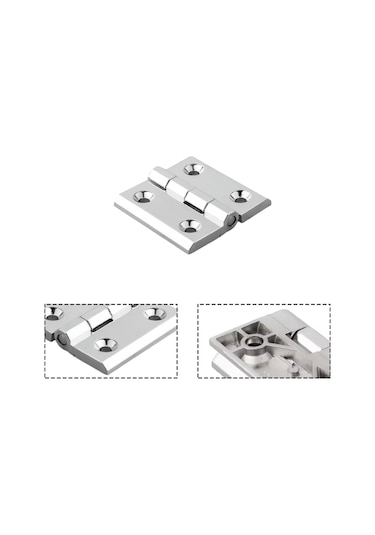 Dolap Kabin Menteşesi Metal 4 Cm Krom Krom