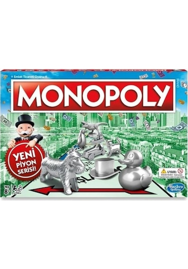Hasbro Oyun Monopoly Klasik - +1