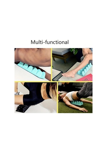 Willowhaven Siyah 1 Adet Ergonomik Sırt Masaj Aleti Tüm Vücut Kas Rahatlama Derin Doku Masajı siyah