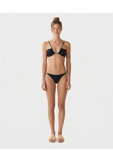 Yargıcı Straplez Bikini Üst 26ykbw1034b 001 Siyah