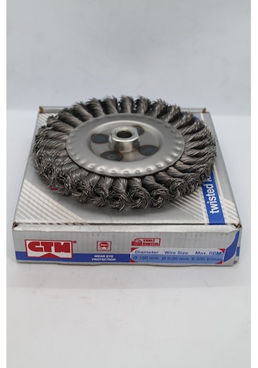 050-bd M14 Vidalı Burgulu Dairesel Fırça 150mm