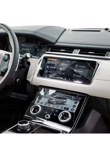 Land Rover Range Rover Velar 2017-2022 Uyumlu Navigasyon Ve Bilgi Ekran 9h Nano Ekran Koruyucu