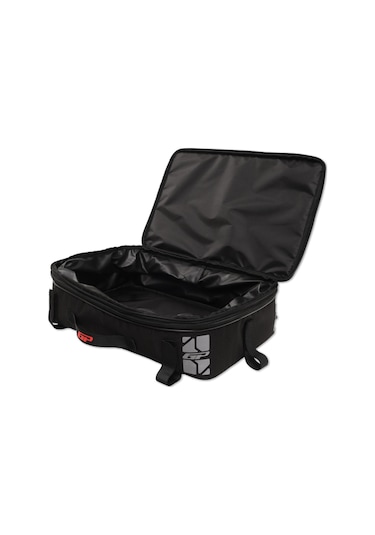 Gp Kompozit Universal 57 Lt Alüminyum Ve Kumaş Motosiklet Çanta Seti Siyah