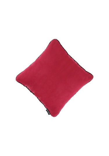 Biyeli Kırlent Yastık Kılıfı Vişne Çürüğü 45x45