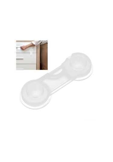 Hangfox Açılması Zor Abs Malzeme Çocuk Ve Yaşlı Koruyucu Dolap/çekmece Kilitleri Şeffaf - Kol Kırpma Engeli, Kolay Kurulum, Dayanıklı Diğer