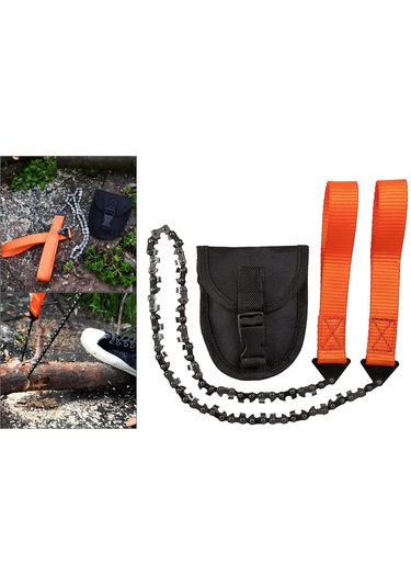 Suntek Katlanır Cep Testere Çift Taraflı 40'' 103cm El Turuncu