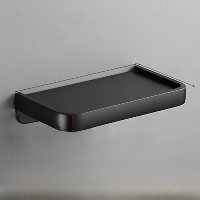 Monyee Banyo Tuvalet Kağıdı Tutucu, Siyah Altın Uzay Alüminyum, Tek Katlı, Telefon Ve Küçük Eşya Depolama, Kalın Malzeme, Kolay Kurulum, Otel Ve Ev İçin Diğer