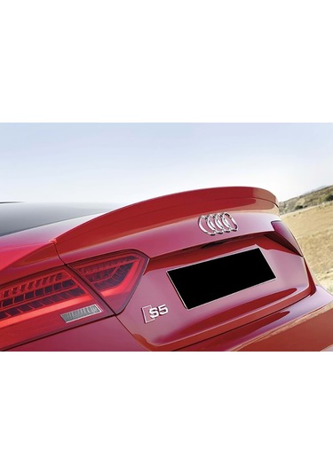 Audi A5 B8 S5 Bagaj Üstü Spoiler Parlak Siyah Spoyler Plastik İthal 2009-2016