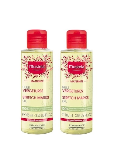 Mustela Maternite Çatlak Önleyici Yağ 105 ML x 2