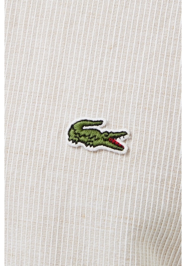 Lacoste Men's Regular Fit Button-down Collar Linen Shirt Beige Erkek Düğmeli Yaka Keten Gömlek Bej Lacoste Men's Regular Fit Button-down Collar Linen Shirt Beige Erkek Düğmeli Yaka Keten Gömlek Bej
