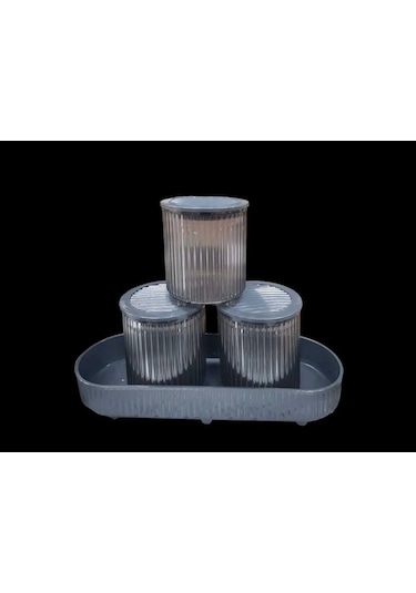 Salta 4 Parça Büyük Mutfak Baharat Seti Royaleks-emn3120 Çok Renkli