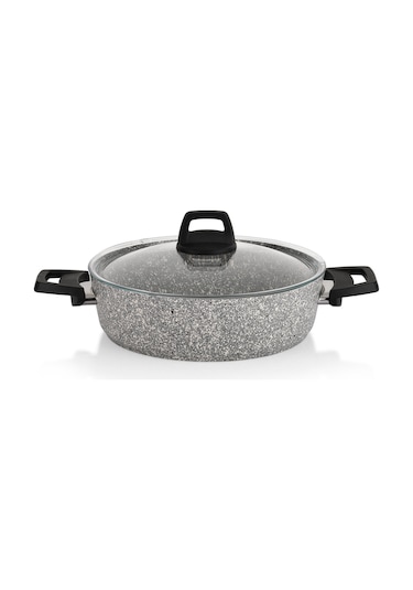Schafer Dark Storm Tencere Seti 12 Parça Gri