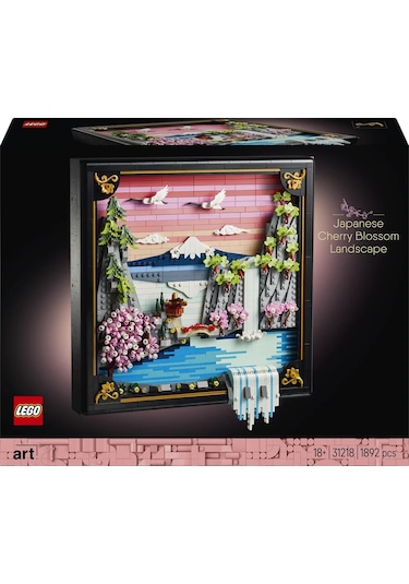 LEGO® Art Japon Kiraz Çiçeği Manzarası 31218 – Yetişkinler için