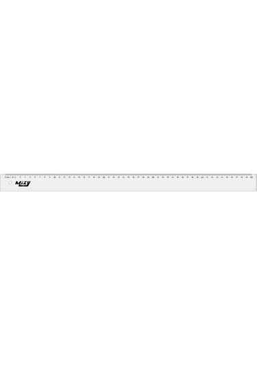 Şeffaf Plastik Cetvel 50cm Şeffaf