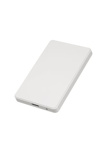 Mufunye 2.5 İnç Sata Hdd/ssd Dış Disk Kutusu - Usb 3.0 Arayüzü, Araçsız Montaj, Abs Kasa Beyaz