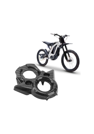 Moveevo Surron Light Bee X/s Ve Segway X160/x260 İçin Abs Karbon Fiber Desenli Kontrol Paneli Koruyucu Dekoratif Kapak