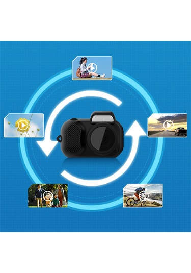 Neevoyu Y3000 Mini Spor Kamera 1080p Hd 0.96 İnç Ekranlı Dikey Kayıtcı Bisiklet Motosiklet Araç İçin Taşınabilir Dijital Kameralar