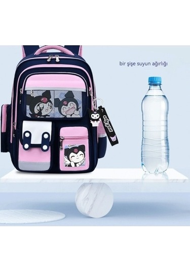 Zyzqstore Kız Omurga Yükü Azaltıcı Çocuk Omuz Çantası, İlkokul/organokul, Büyük Kapasiteli Sırt Çantası Y257 K3yfvv Pembe Pembe