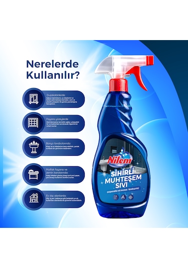 Nilem Sihirli Muhteşem Sıvı Sprey 1 L Tekli