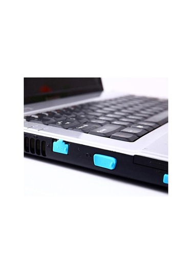 Turuncu 13 Adet Evrensel Renkli Dizüstü Dizüstü Silikon Anti Toz Bağlantı Noktaları Kapak Fiş Stoper