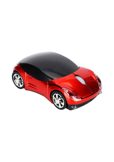 Mufunye Ergonomik Abs Kablosuz Fare, 2.4g 10m Menzil, 1600dpı Optik Konumlandırma, Otomobil Deseni, Dizüstü Bilgisayar/pc Ofis İçin Pil Yok