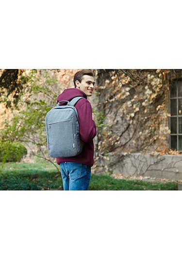 Lenovo B210 Toploader GX40Q17227 15.6" Notebook Sırt Çantası Gri