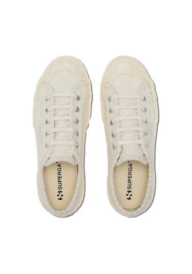 Superga 2630 Strıpe Corduroy Beyaz Beyaz