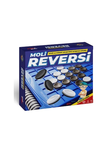 Moli Reversi – Eğitici. Zeka ve Strateji Oyunu
