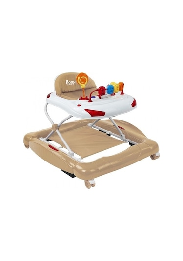 Babyhope 219 Tobby Sallanır Yürüteç Kahve