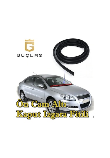 Ön Cam Dış Panel Mühür Fitili - Araç Kaput Su Engelleyici Fitil Bantsız