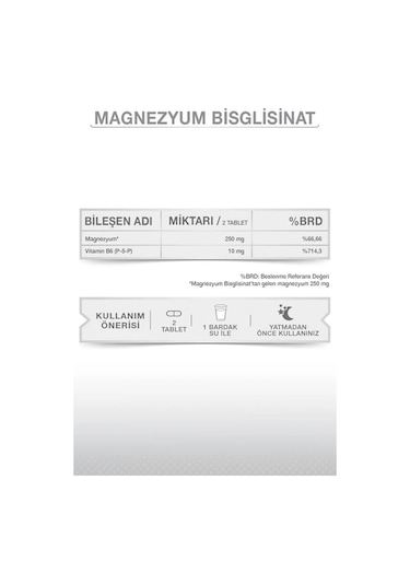 Goodday Magnesium Plus Bisglisinat 30 Tablet 3 Adet