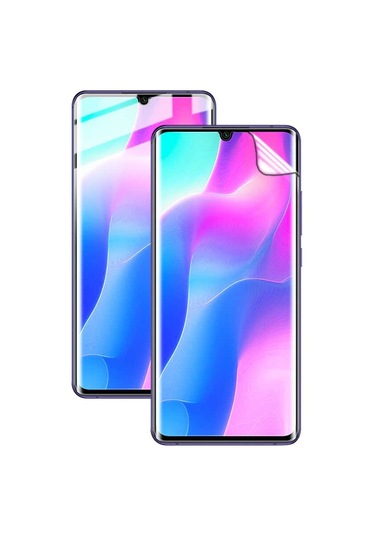 Zore Xiaomi Mi Note 10 Lite Uyumlu Süper Pet Ekran Koruyucu Jelatin