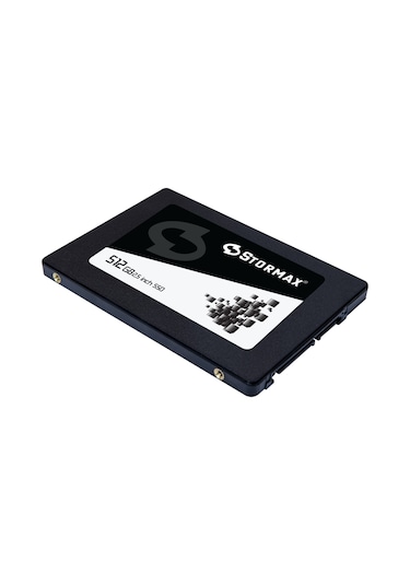 Stormax Black SER-SMX-SSD30BLCK/512G 512 GB 2.5" SATA 3 SSD